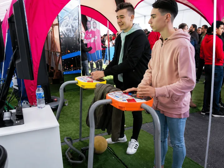 Arcade de futbol en un esdeveniment (2)