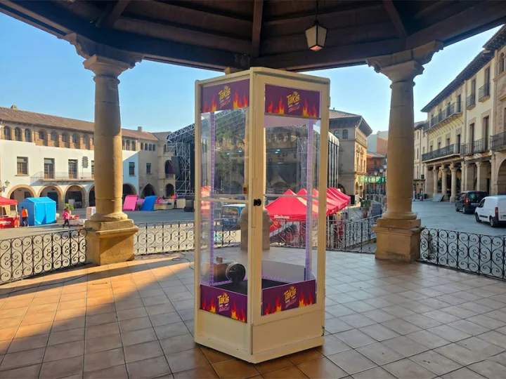 Cabina de viento en un evento (6)