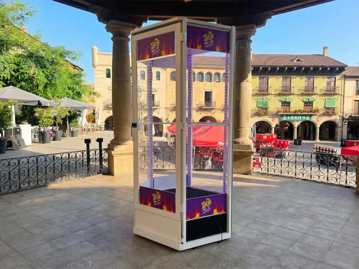Cabina de viento en un evento (7)