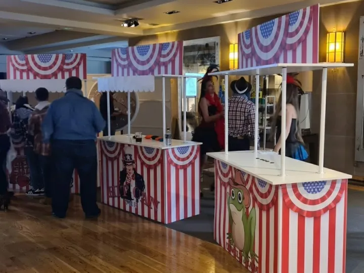 Casetas de feria en un evento (3)