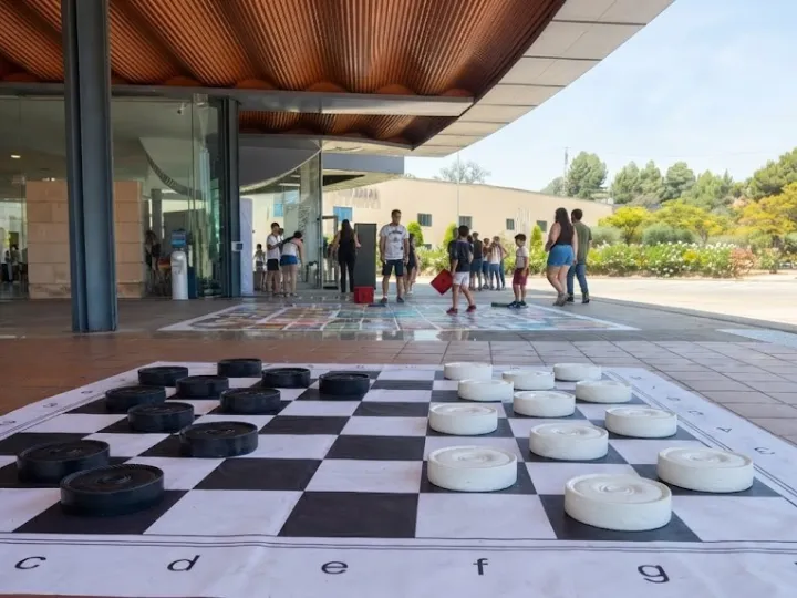 Giant draughts at an event (4)