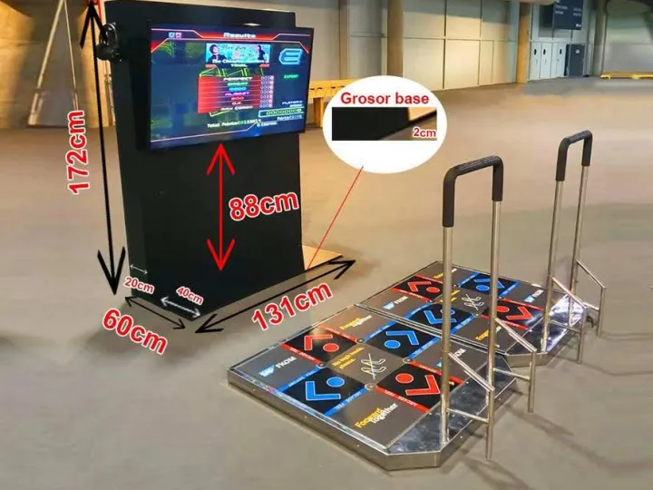 Máquina de bailar en un evento (7)
