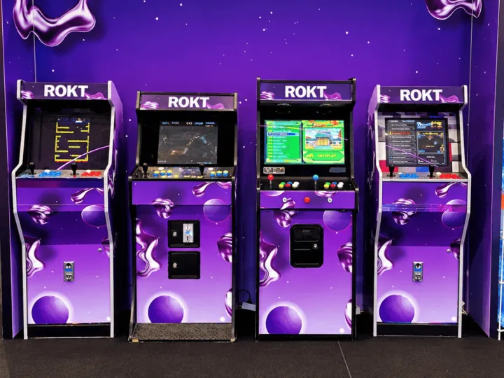 Máquinas arcade en un evento (7)