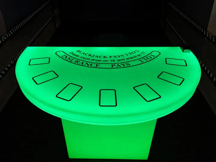 Taules de casino LED en un esdeveniment (5)