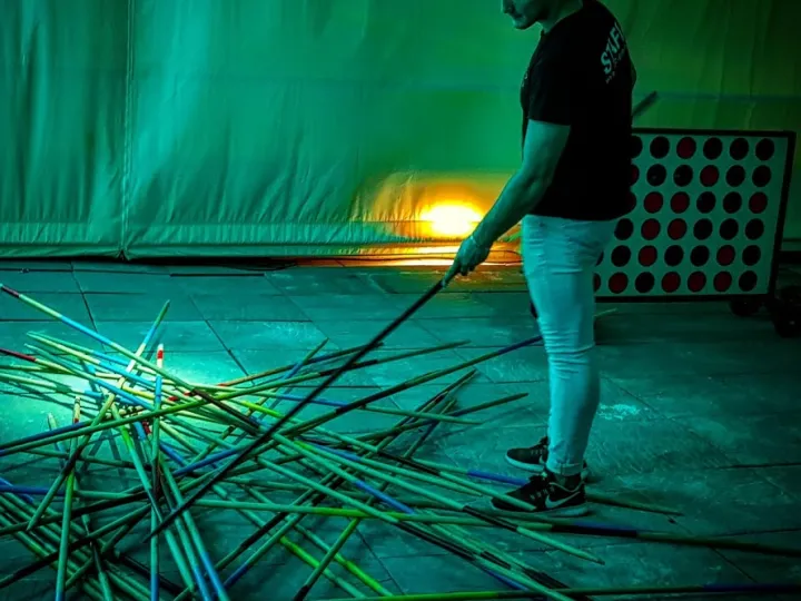 Mikado gegant en un esdeveniment (3)