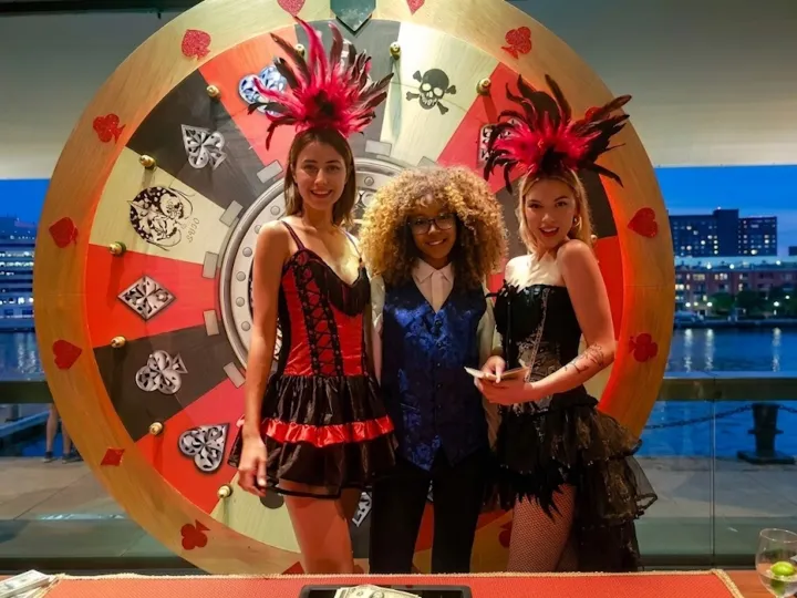 Ruleta de la fortuna en un evento (1)