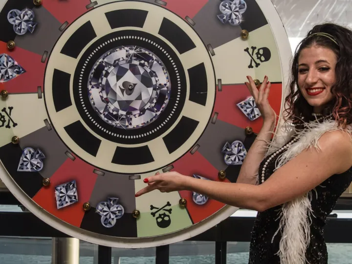 Ruleta de la fortuna en un esdeveniment (3)