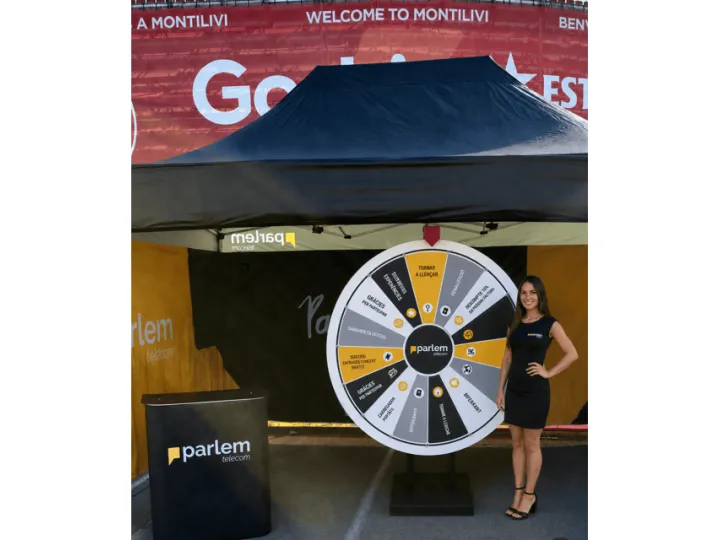 Ruletas promocionales en un evento (7)