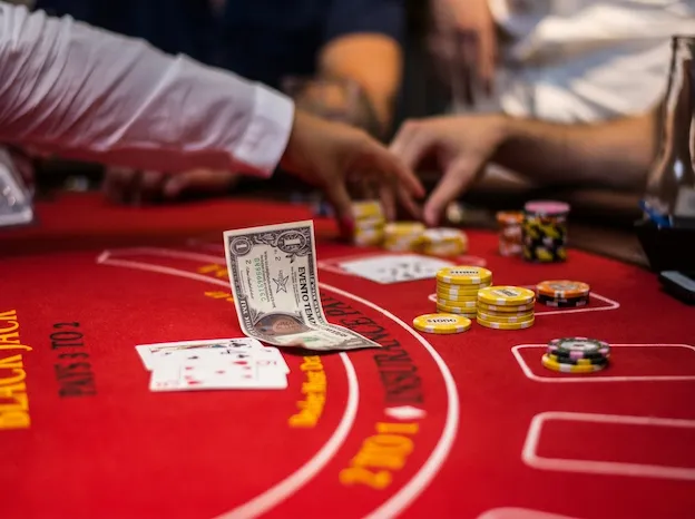 Taula de blackjack per a fires i esdeveniments