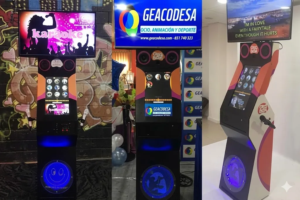 Professional karaoke at an event (4)