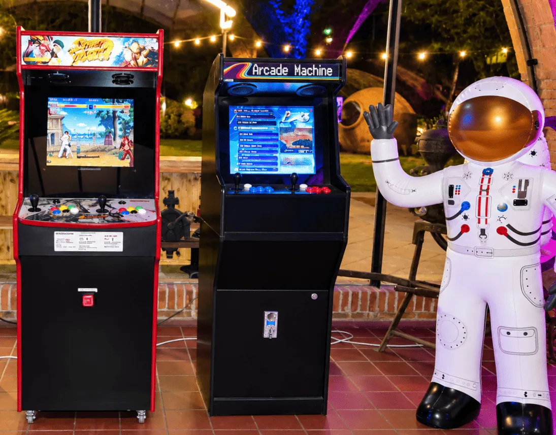 Máquinas arcade para ferias y eventos